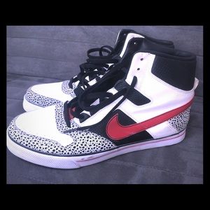 Nike Delta Force High Red-Black-Gray Men's 13 Rare